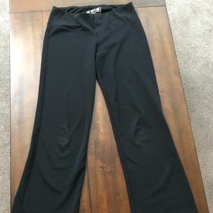 Black stretchy New Balance pants size medium